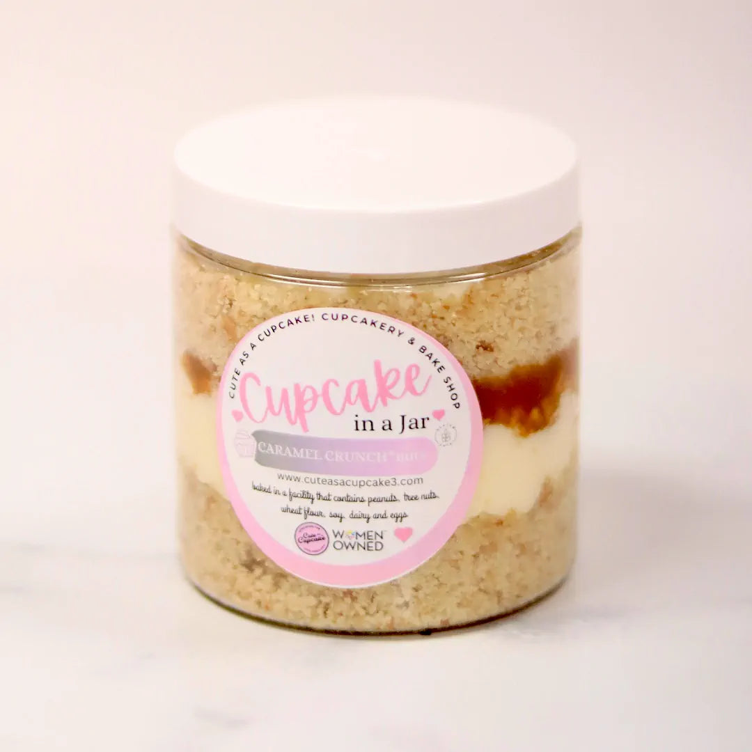 Gluten Free Caramel Crunch Cupcake Jar image 0