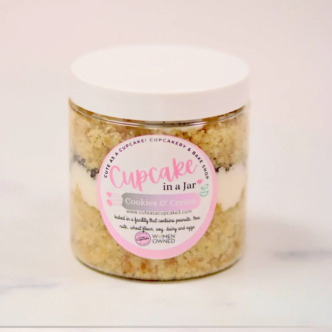 Vegan Cookies & Cream Cupcake Jar image 0