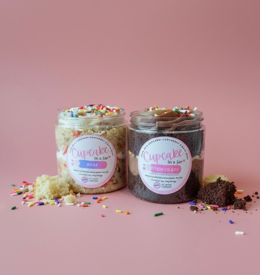 Cupcakes in a Jar- 8oz