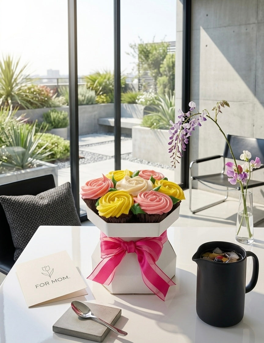 Cupcake Flower Bouquet
