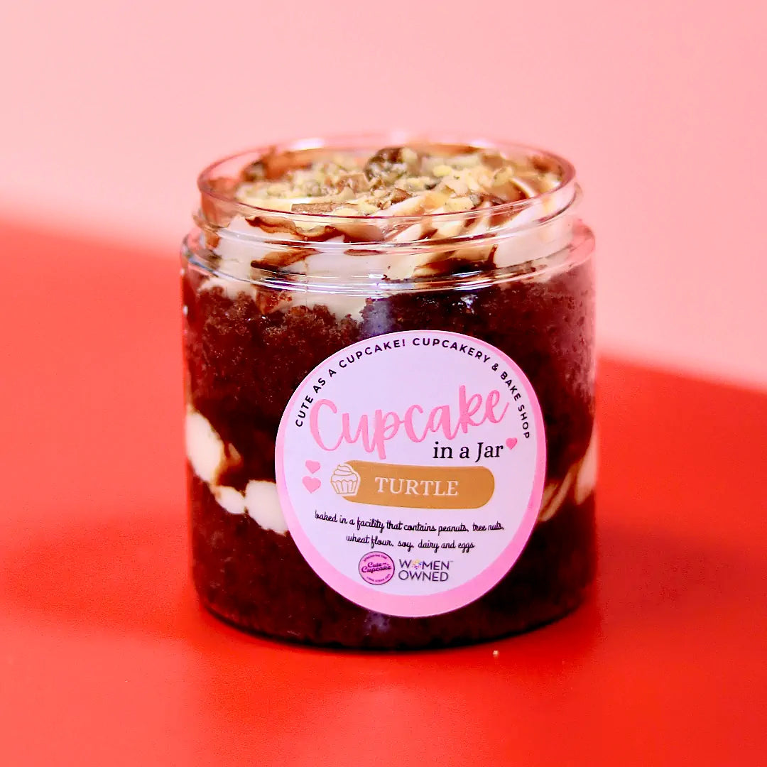 Turtle Cupcake Jar image 0