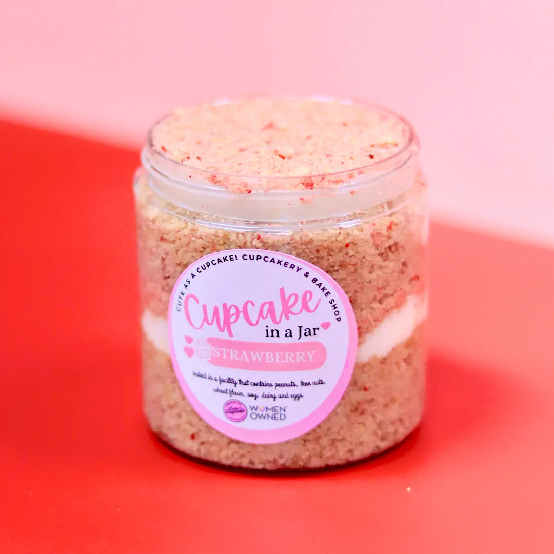 Strawberry Cupcake Jar image 0